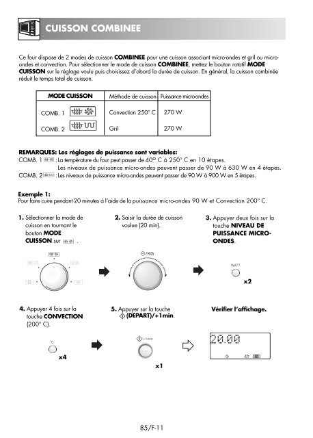 R-939-A/93ST-AA Operation-Manual DE FR NL - Sharp