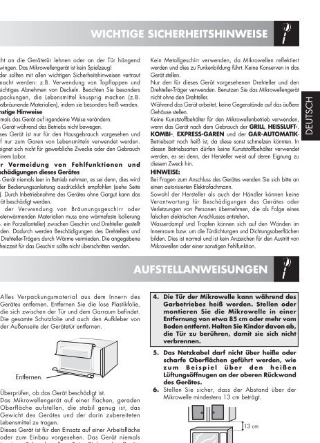 R-939-A/93ST-AA Operation-Manual DE FR NL - Sharp