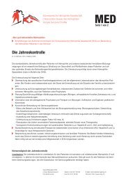 Download (PDF) - Schweizerische Hämophilie-Gesellschaft