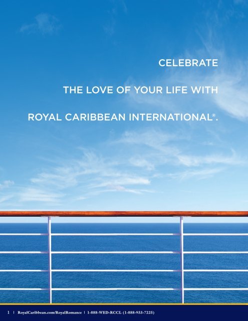 Royal Romance Brochure - Royal Caribbean International