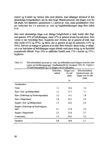 Levevilkår, livsstil og helbred i Grønland - Statens Institut for ...