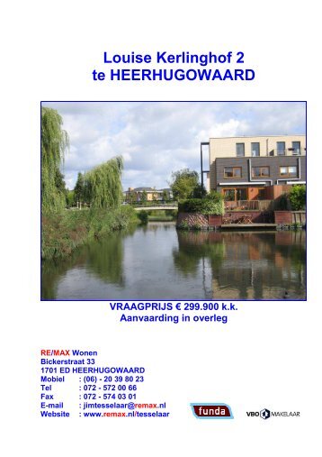 Louise Kerlinghof 2 te HEERHUGOWAARD - RE/MAX Nederland