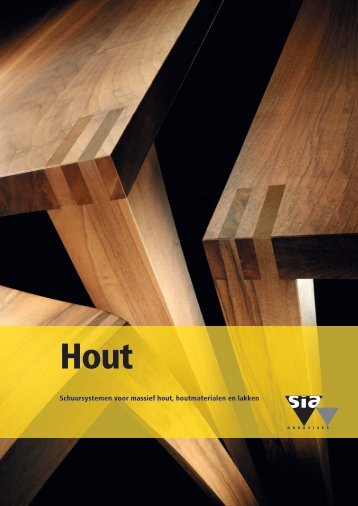 Schuursystemen voor massief hout, houtmaterialen en lakken