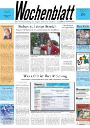 Ausgabe 09 / 2005 - Singener Wochenblatt
