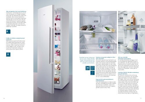 Siemens nya kylskåp håller frukt och grönsaker fräscha dubbelt så ...