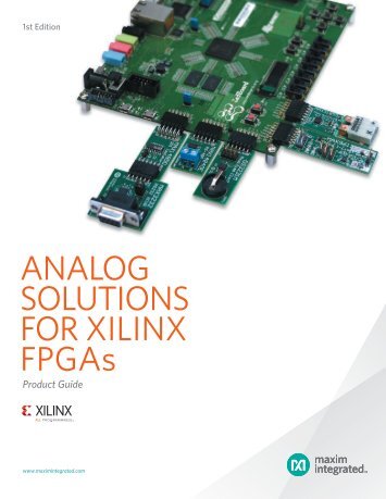 ANALOG SOLUTIONS FOR XILINX FPGAs - Silica