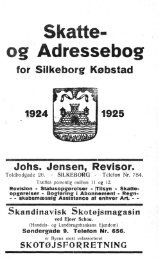Skatte- og Adressebog - Silkeborg Arkiv