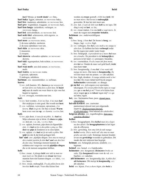 Wortubuku fu Sranan Tongo - SIL International