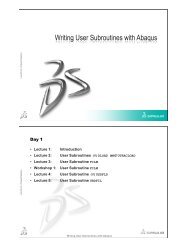 Writing User Subroutines with Abaqus - Simulia