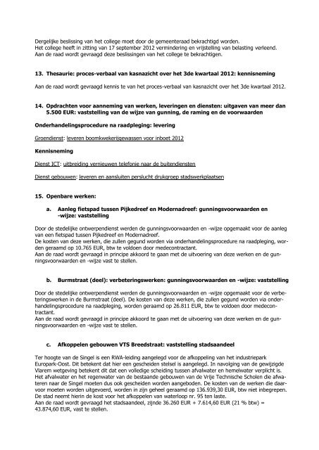 agenda+bondige website.pdf - Stad Sint-Niklaas