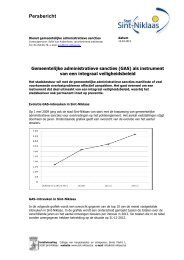 Persbericht - Stad Sint-Niklaas