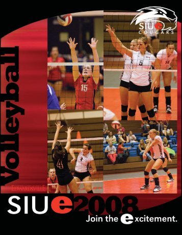 08 vball cover.indd - Southern Illinois University Edwardsville