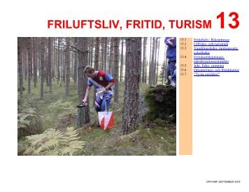 13 Friluftsliv, fritid, turism - Skara kommun