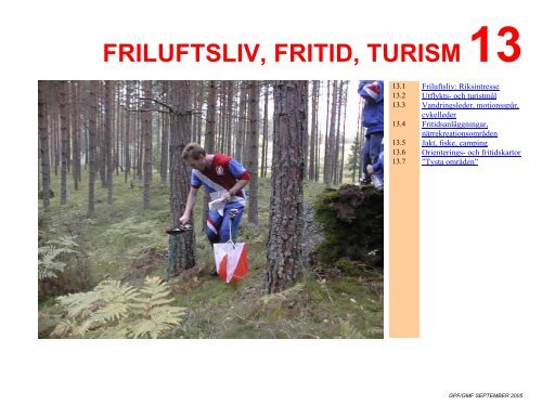 13 Friluftsliv, fritid, turism - Skara kommun