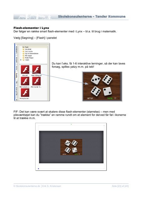 Lynx IWB-software - skolekonsulenterne