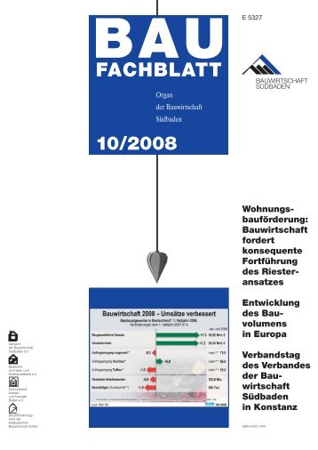 recht 10 2008 - Bauwirtschaft Südbaden