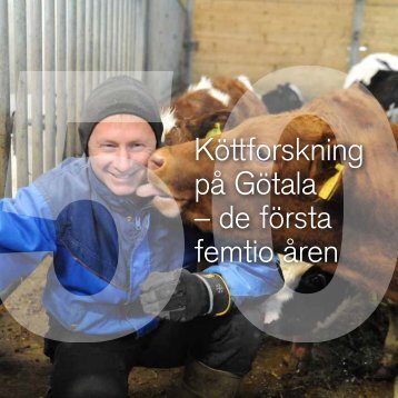 50Köttforskning på Götala – de första femtio åren - SLU