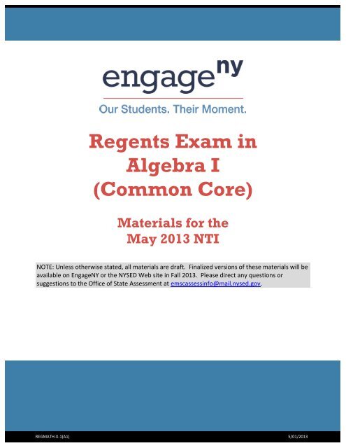 Algebra 1 common core regents course workbook answer key pdf Dnxh5kkvzx Pcm