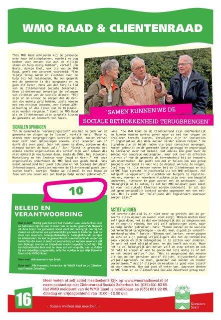 Meedoen-krant - Gemeente Soest