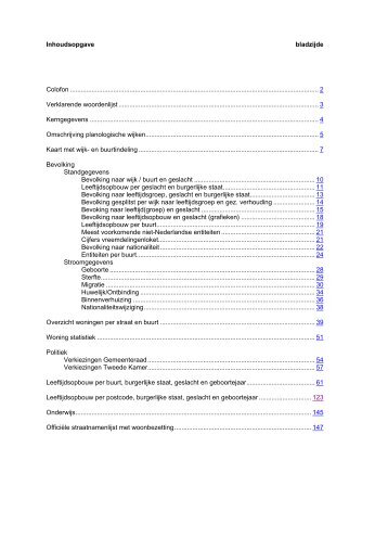 Statistisch jaaroverzicht 2006 - Gemeente Soest