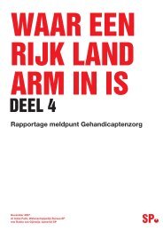 Waar een rijk land arm in is, deel 4 - Sp