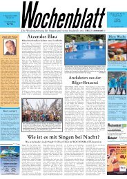 Titel Sin 9 Singener Wochenblatt