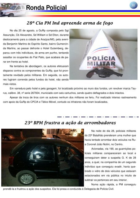Revista Eletrônica da 7ª Região da Polícia Militar / 30 de agosto