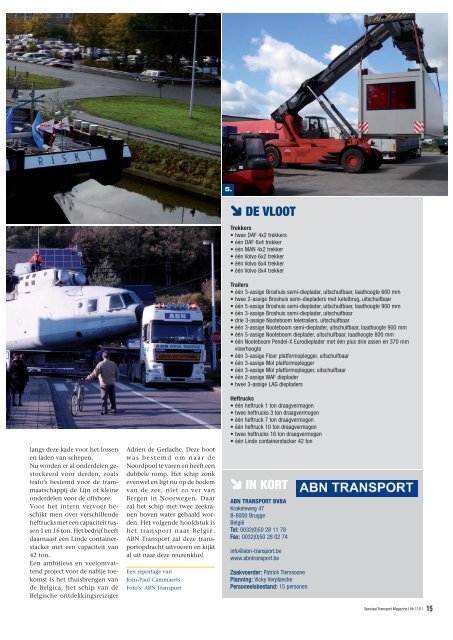 Download PDF File - Speciaal Transport Magazine