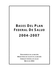 Bases del Plan Federal de Salud 2004-2007 - Documento sin título