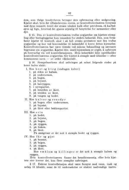 Det civile veterinæsvesen 1934 - SSB