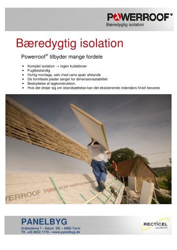 Bæredygtig isolation - F.wood-supply.dk