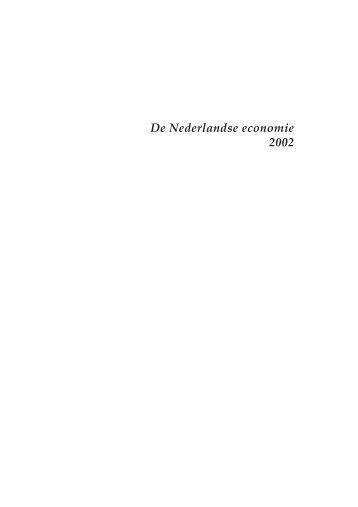 De Nederlandse economie 2002 - Cbs