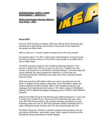 ikea’s global sourcing challange indian rugs Traces the history of ikea's response to a television (tv) report that its indian carpet suppliers were using child labor describes ikea's growth, including the importance of a sourcing strategy based on its close relationships with suppliers in developing countries. ikea’s global sourcing challange indian rugs Traces the history of ikea's response to a television (tv) report that its indian carpet suppliers were using child labor describes ikea's growth, including the importance of a sourcing strategy based on its close relationships with suppliers in developing countries.