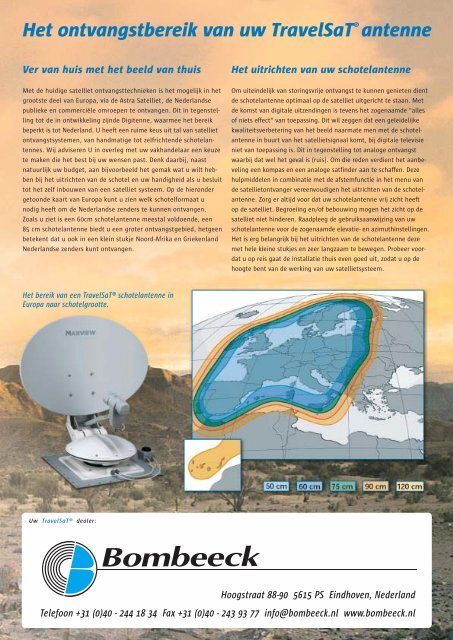 Een uitgebreid assortiment van satelliet ... - Bombeeck