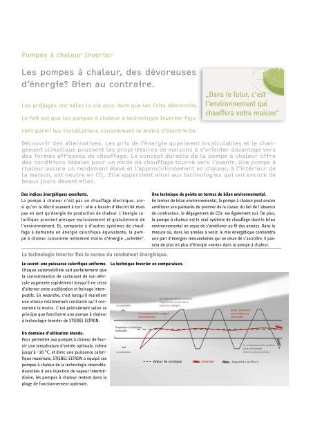 pompe à chaleur Inverter 33 HT - Stiebel Eltron