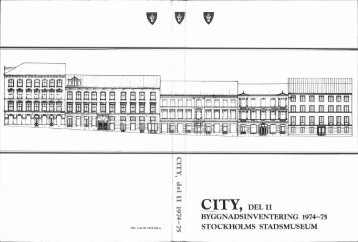 CITY Byggnadsinventering 1974-75
