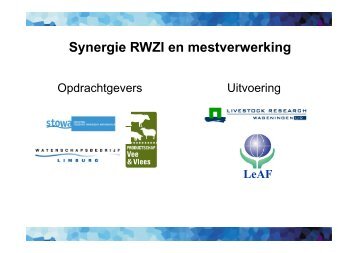 Presentatie Jan Weijma - Stowa