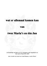 Wat er allemaal komen kan van twee Maria's en een Jan - STScI