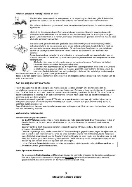 Nederlandstalige handleiding - Proximedia