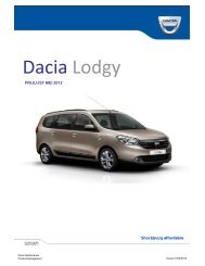 Prijslijst Lodgy 1 mei 2012 - Daciamodellen.nl