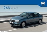 Brochure Dacia Logan Sedan - Daciamodellen.nl