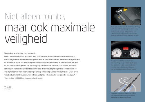 Brochure Dacia Logan Sedan - Daciamodellen.nl