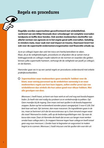 Regels en procedures - Supermarkt.nl