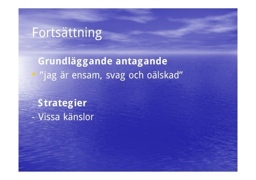 Personlighet och personlighetsstörningar