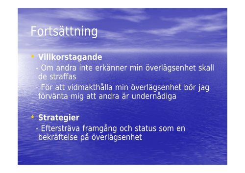 Personlighet och personlighetsstörningar