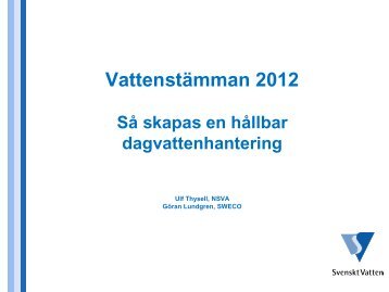 råd vid planering och utförande (P105) - Svenskt Vatten