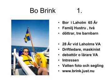 Bo Brink - Svenskt Vatten