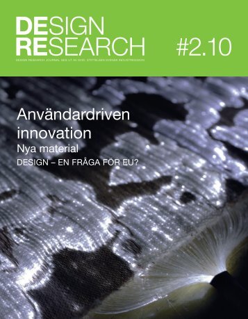 DEsign REsearch #2.10 - SVID, Stiftelsen Svensk Industridesign