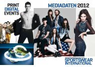 sportswear international - Deutscher Fachverlag