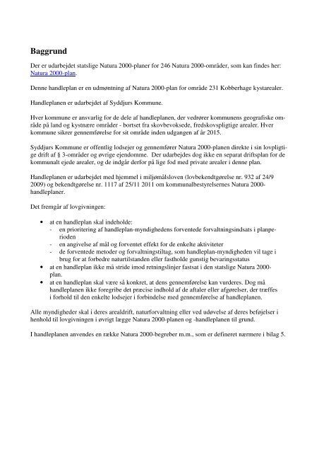 Handleplan Kobberhage med kystarealer.pdf - Syddjurs Kommune